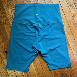Desert Teal LULULEMON Align Super High Rise Short 10” EUC